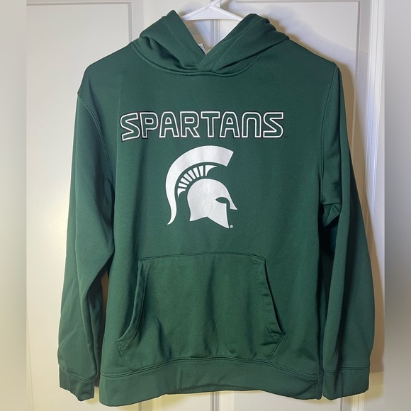 Colosseum Other - Colosseum Michigan State Green and White Hoodie
